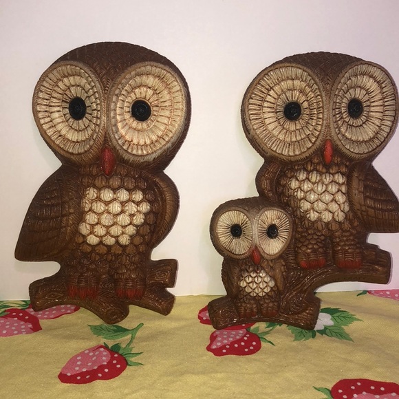 Vintage foam craft 1981 owls - Picture 6 of 12